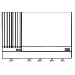 Comstock-Castle FHP42-30-1RB, Griddle / Charbroiler, Gas, Countertop