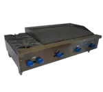 Comstock-Castle FHP48-3LB, Charbroiler / Hotplate, Gas, Countertop