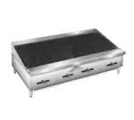 Comstock-Castle , FHP48-4LB, Charbroiler, Gas, Countertop