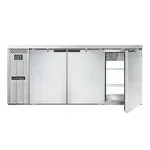 Continental Refrigerator BB79NSSPT, Back Bar Cabinet, Refrigerated, Pass-Thru