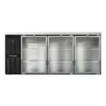 Continental Refrigerator BB79SNGD, Back Bar Cabinet, Refrigerated