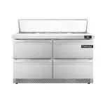 Continental Refrigerator D48N12-FB-D, Refrigerated Counter, Sandwich / Salad Unit