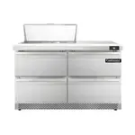 Continental Refrigerator D48N8-FB-D, Refrigerated Counter, Sandwich / Salad Unit