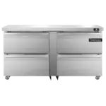 Continental Refrigerator D60N-U-D, Refrigerator, Undercounter, Reach-In