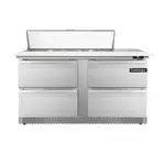 Continental Refrigerator D60N12C-FB-D, Refrigerated Counter, Sandwich / Salad Unit