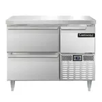 Continental Refrigerator DFA43NSS-D, Freezer Counter, Work Top