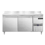 Continental Refrigerator DFA68NSSBS, Freezer Counter, Work Top