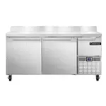 Continental Refrigerator FA68SNBS, Base Worktop Freezer
