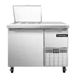 Continental Refrigerator RA43N9M, Refrigerated Counter, Mega Top Sandwich / Salad Unit