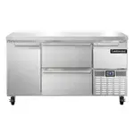 Continental Refrigerator RA60SN-D, Base Worktop Refrigerator