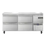Continental Refrigerator RA68SN-D, Base Worktop Refrigerator