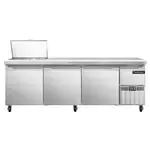 Continental Refrigerator RA93N12M, Refrigerated Counter, Mega Top Sandwich / Salad Unit