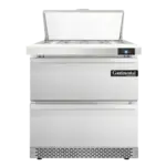 Continental Refrigerator , SW32N8C-FB-D, Refrigerated Counter, Sandwich / Salad Unit