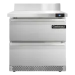 Continental Refrigerator SW32NBS-FB-D, Refrigerated Counter, Work Top