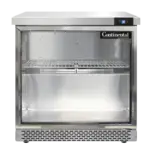 Continental Refrigerator SW32NGD-FB, Refrigerated Counter, Work Top
