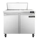 Continental Refrigerator SW36N8, Refrigerated Counter, Sandwich / Salad Unit