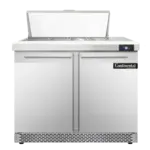 Continental Refrigerator SW36N8C-FB, Refrigerated Counter, Sandwich / Salad Unit