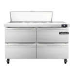 Continental Refrigerator SW48N10C-D, Refrigerated Counter, Sandwich / Salad Unit