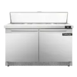 Continental Refrigerator SW48N12-FB, Refrigerated Counter, Sandwich / Salad Unit