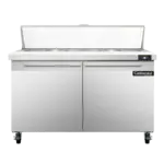 Continental Refrigerator SW48N12C, Refrigerated Counter, Sandwich / Salad Unit