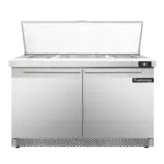 Continental Refrigerator SW48N18M-FB, Refrigerated Counter, Mega Top Sandwich / Salad Unit