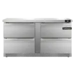 Continental Refrigerator SW60N-FB-D, Refrigerated Counter, Work Top