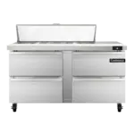 Continental Refrigerator SW60N12C-D, Refrigerated Counter, Sandwich / Salad Unit