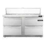 Continental Refrigerator SW60N16-FB-D, Refrigerated Counter, Sandwich / Salad Unit