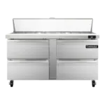 Continental Refrigerator SW60N16C-D, Refrigerated Counter, Sandwich / Salad Unit