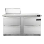 Continental Refrigerator SW60N8-FB-D, Refrigerated Counter, Sandwich / Salad Unit