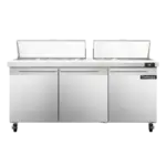 Continental Refrigerator SW72N18C, Refrigerated Counter, Sandwich / Salad Unit
