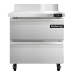 Continental Refrigerator SWF32NBS-D, Freezer Counter, Work Top