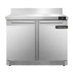 Continental Refrigerator SWF36NBS-FB, Freezer Counter, Work Top