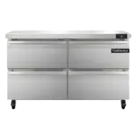 Continental Refrigerator SWF48N-D, Freezer Counter, Work Top