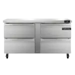Continental Refrigerator SWF60N-D, Freezer Counter, Work Top