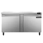 Continental Refrigerator SWF60N, Freezer Counter, Work Top