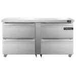 Continental Refrigerator SWF60N-U-D, Freezer, Undercounter, Reach-In