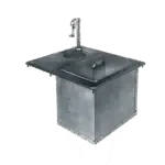 Delfield 204, Ice & Water Unit, Drop-In