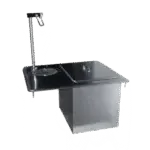 Delfield 204-P, Ice & Water Unit, Drop-In