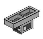Delfield 8148-EFNP, Cold Food Well Unit, Drop-In, Refrigerated