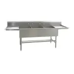 Eagle Group FFN2760-3-30-14/3, Sink, (3) Three Compartment