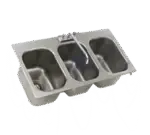 Eagle Group SR10-14-9.5-3-2X, Sink, Drop-In