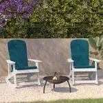 Flash Furniture 2-JJ-C14705-CSNTL-WH-GG, Patio Chairs