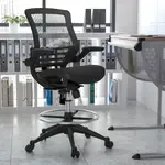 Flash Furniture BL-LB-8801X-D-BLK-GG, Office Stools