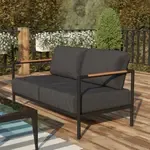 Flash Furniture GM-201027-2S-CH-GG, Patio Loveseats