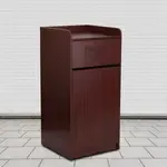 Flash Furniture MT-M8520-TRA-MAH-GG, Trash Receptacles