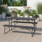 Flash Furniture RB-EBB-1470FD-GG, Folding Tables
