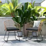 Flash Furniture TW-VN015-15-NAT-GG, Patio Chairs