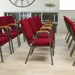 Flash Furniture XU-DG-60156-BUR-GG, Banquet/Church Stack Chairs