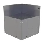 Glastender CIR-19/19, Underbar Inside Rectangle Corner Drainboard